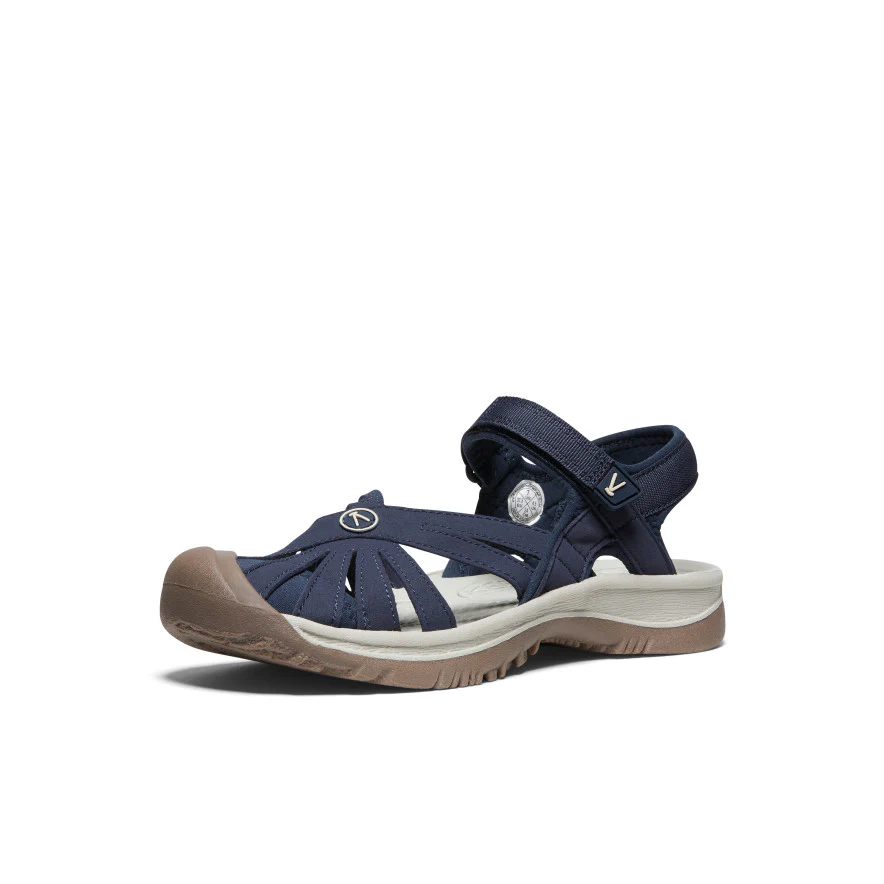 Women's Rose Sandal  |  Navy - Image 3