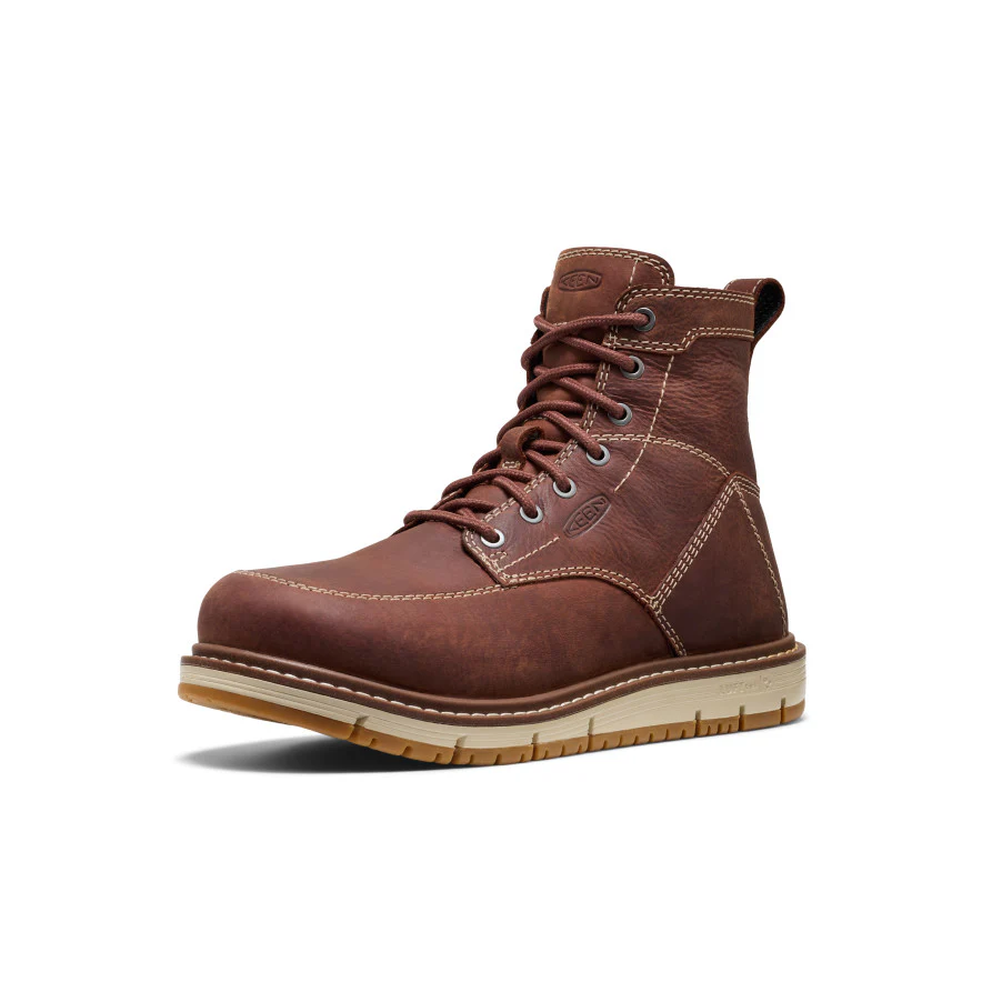 Women's San Jose 6" Boot (Aluminum Toe)  |  Gingerbread/Gum - Image 3