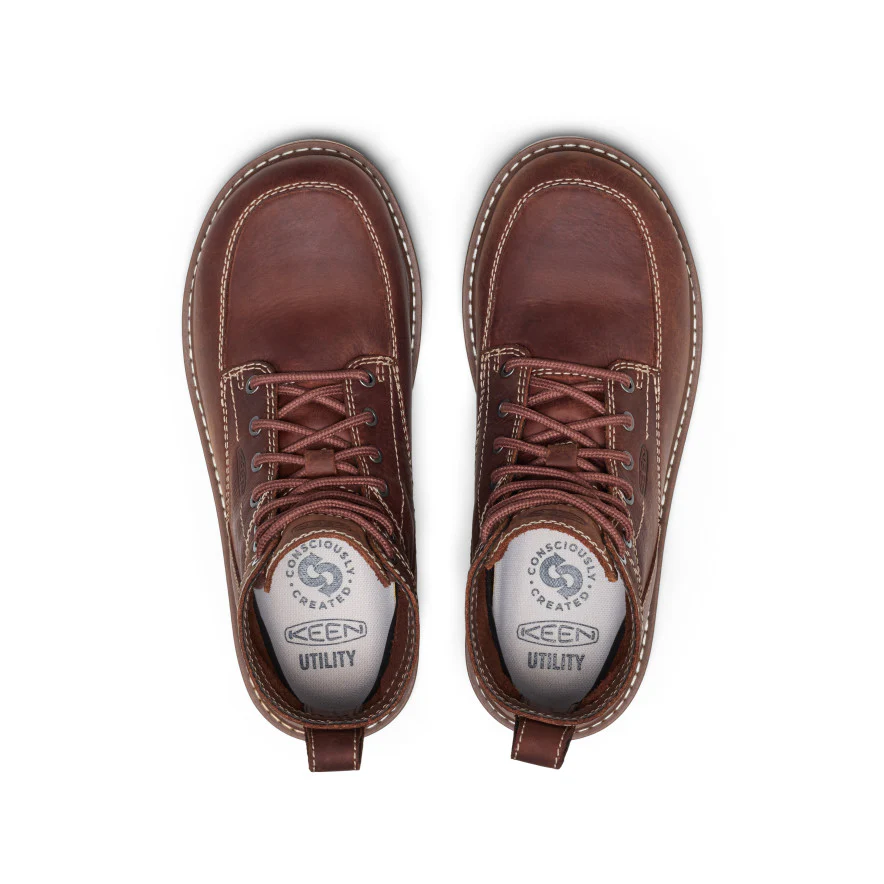 Women's San Jose 6" Boot (Aluminum Toe)  |  Gingerbread/Gum - Image 4