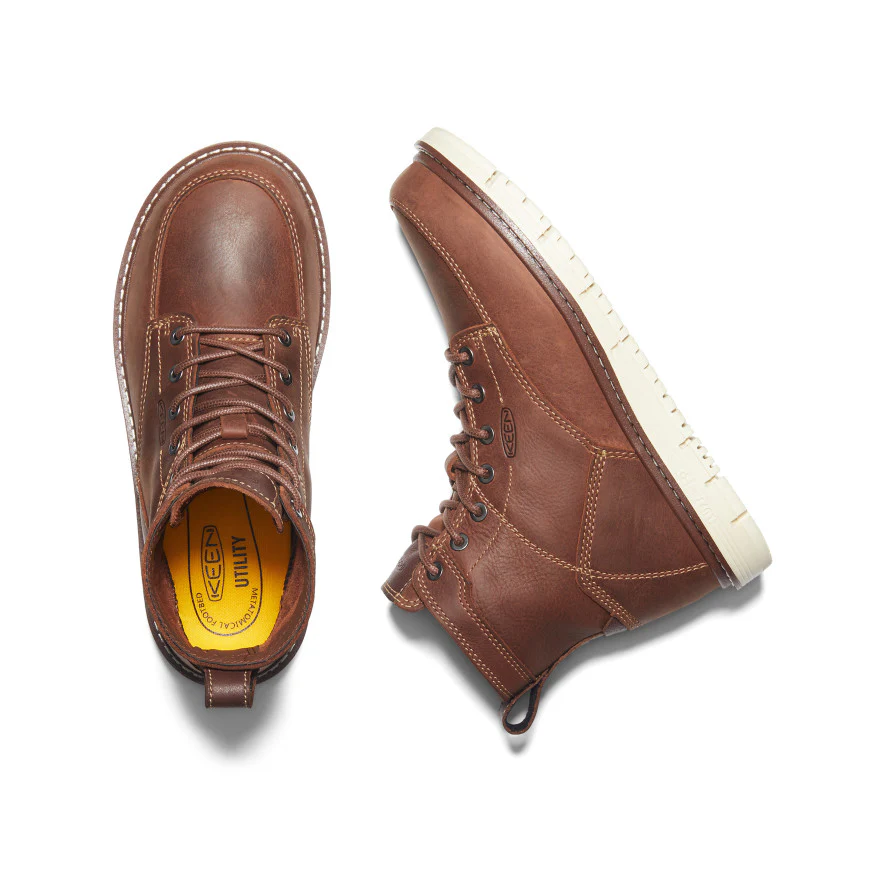 Women's San Jose 6" Boot (Soft Toe)  |  Gingerbread/Off White - Image 4