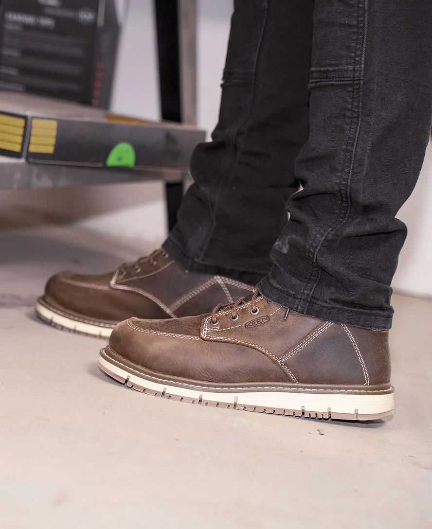 Women's San Jose 6" Waterproof Boot (Aluminum Toe)  |  Cascade Brown/Gum - Image 8
