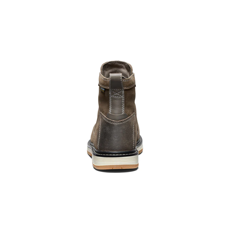 Women's San Jose 6" Waterproof 90° Heel Boot (Aluminum Toe) | Steel Grey/Gum - Image 5