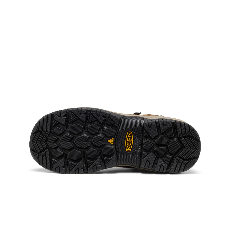 Women's Skokie Waterproof Work Boot (Carbon Toe)  |  Bison/Black - Image 6