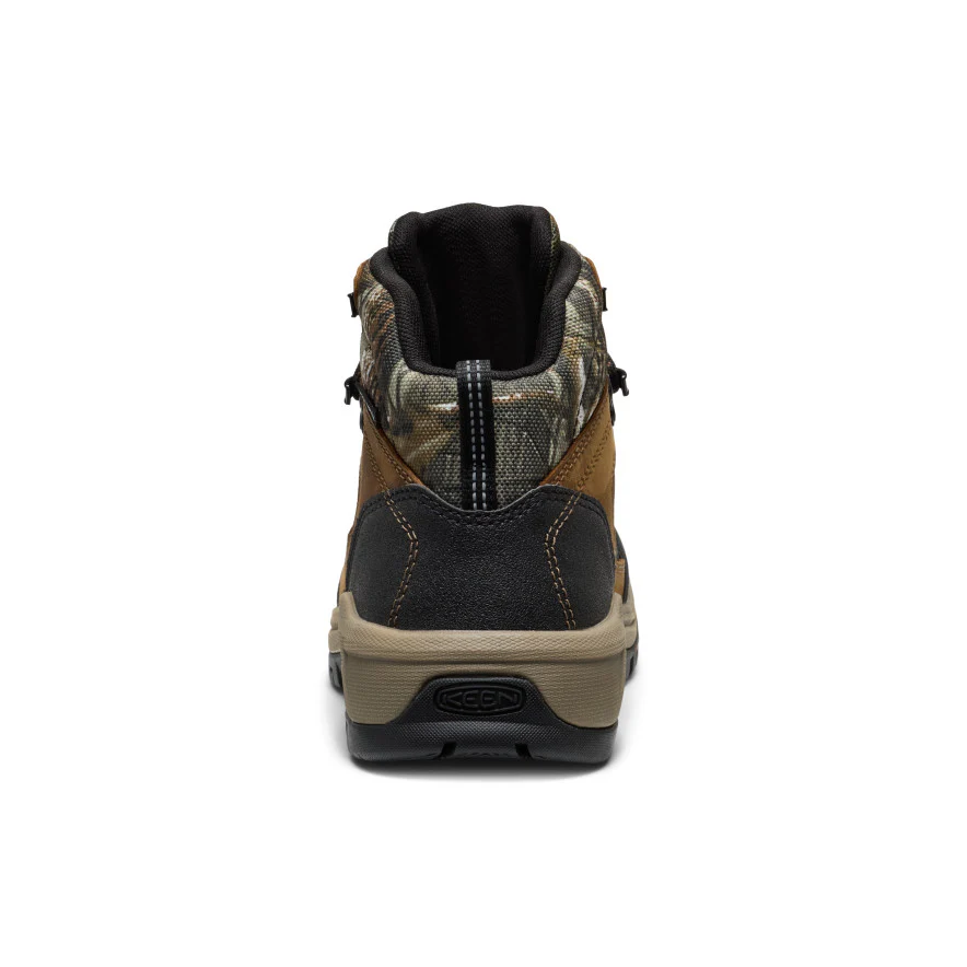 Women's Skokie Waterproof Work Boot (Soft Toe)  |  Camo/Black - Image 5