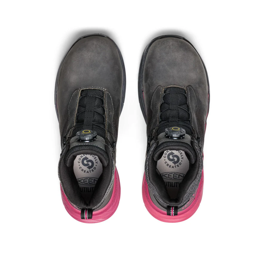 Women's Snapline CF Waterproof Boot (Carbon Toe)  |  Magnet/Black - Image 4