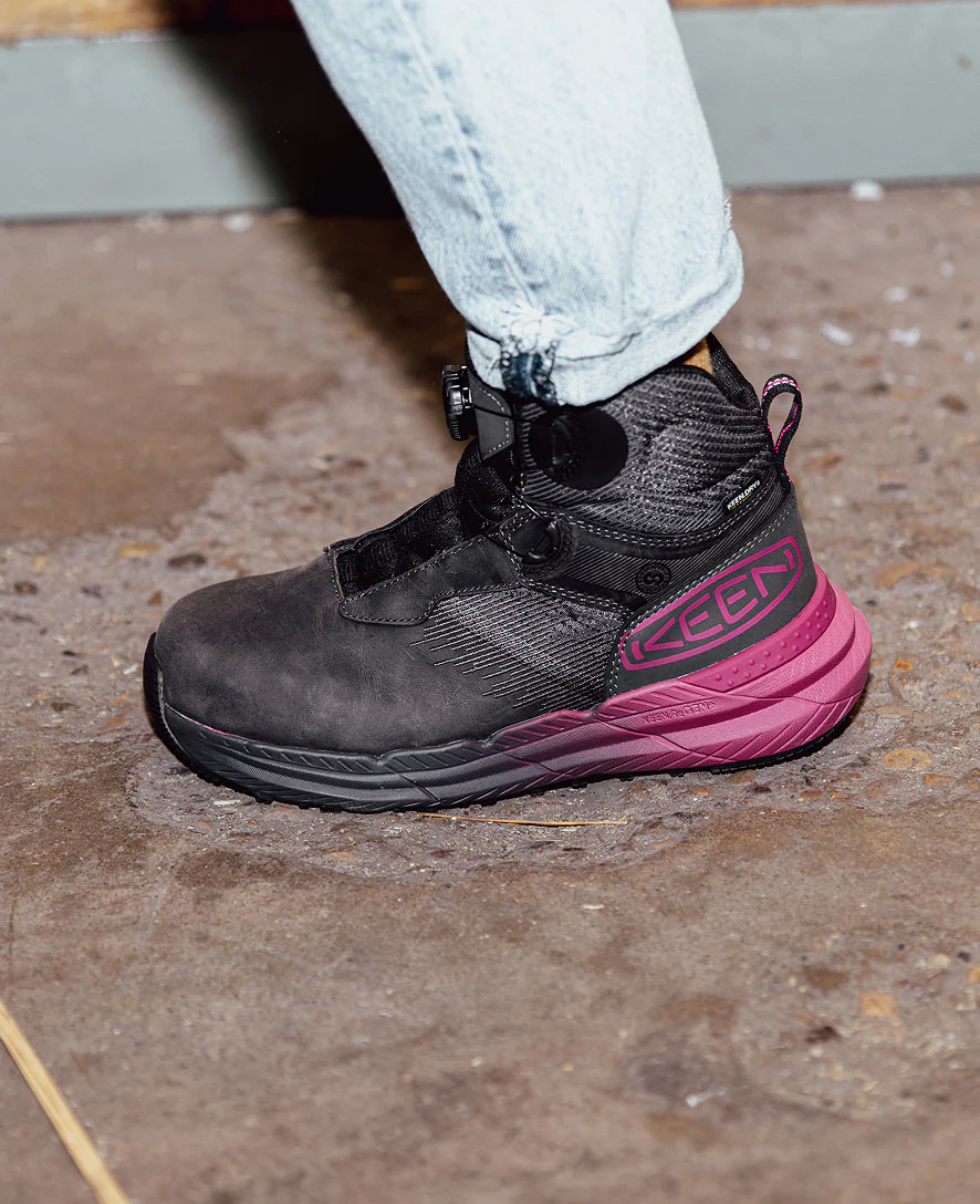 Women's Snapline CF Waterproof Boot (Carbon Toe)  |  Magnet/Black - Image 9