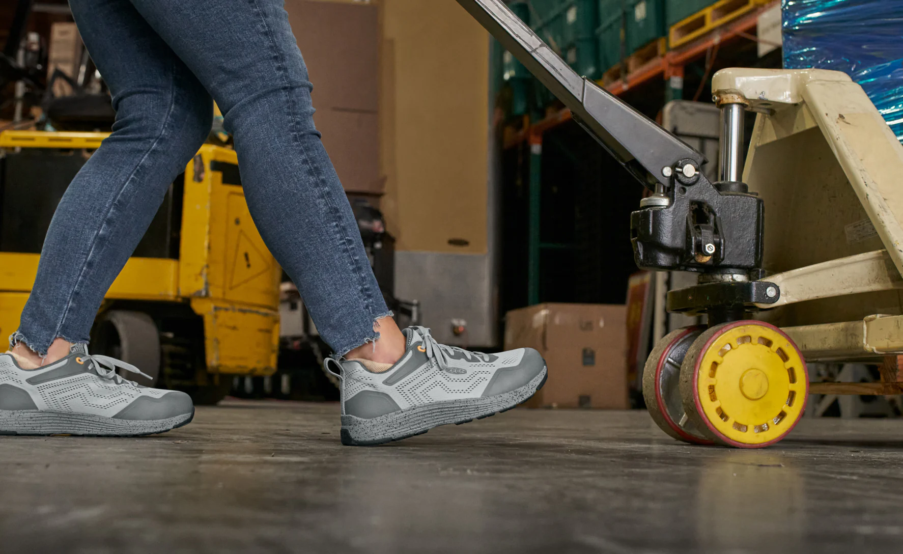 Women's Sparta 2 ESD (Aluminum Toe)  |  Drizzle/Papaya - Image 7