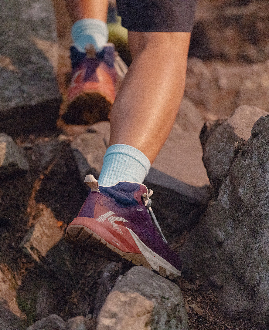 Women's Targhee Apex Waterproof Hiking Boot  |  Fig/Burnt Brick - Image 8