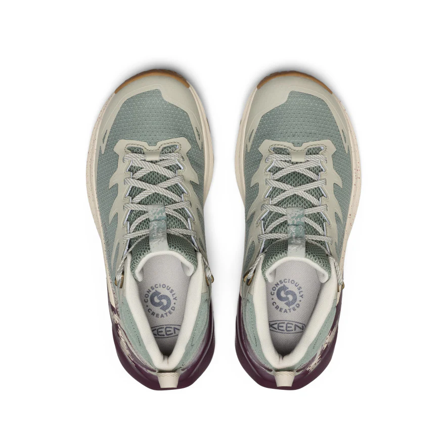 Women's Targhee Apex Waterproof Hiking Boot  |  Lily Pad/Fig - Image 4