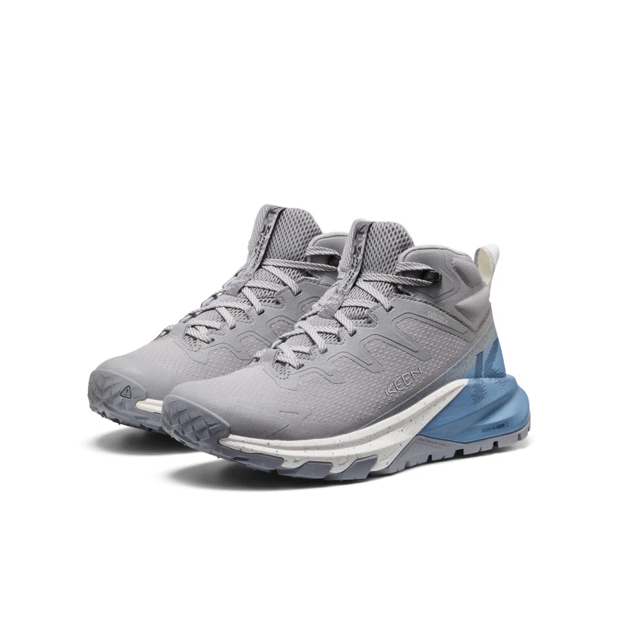 Women's Targhee Apex Waterproof Hiking Boot  |  Vapor/Ballad Blue - Image 2