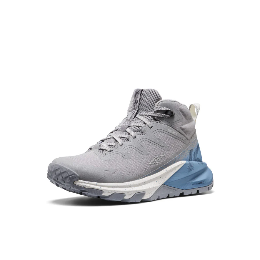 Women's Targhee Apex Waterproof Hiking Boot  |  Vapor/Ballad Blue - Image 3