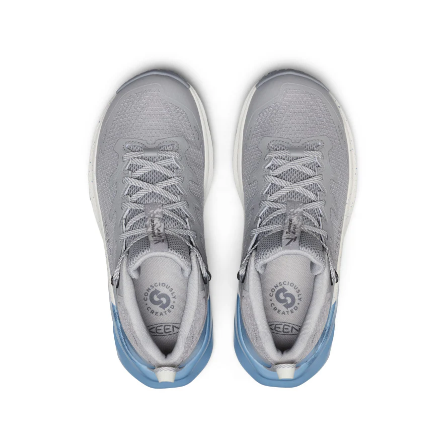 Women's Targhee Apex Waterproof Hiking Boot  |  Vapor/Ballad Blue - Image 4