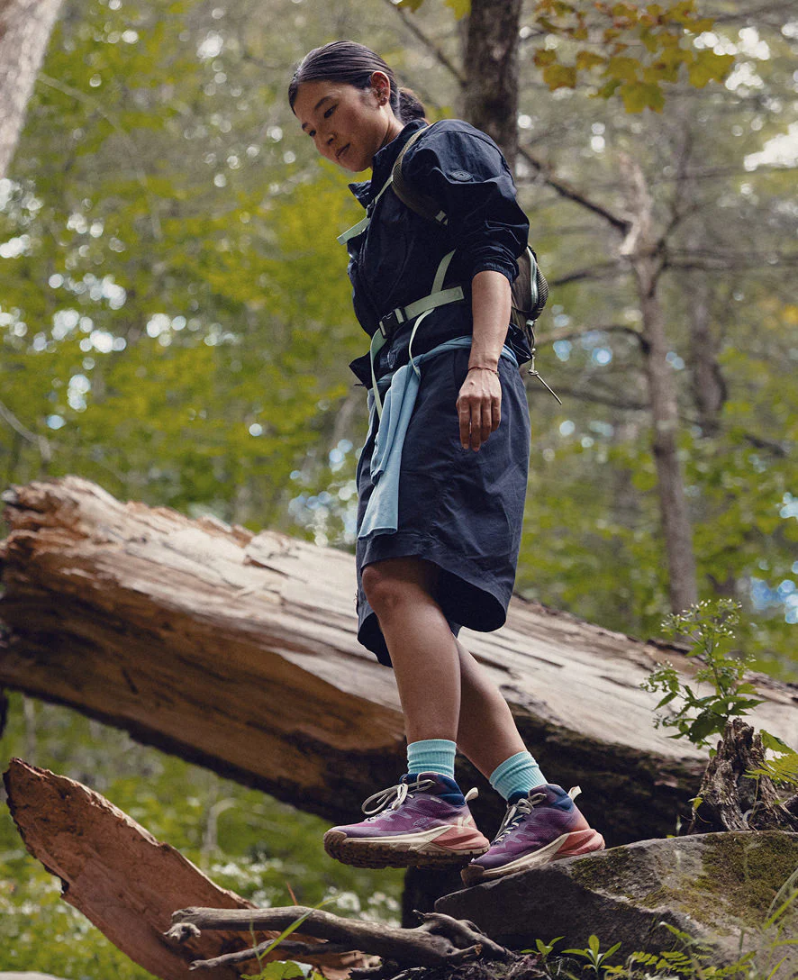 Women's Targhee Apex Waterproof Hiking Boot  |  Vapor/Ballad Blue - Image 9