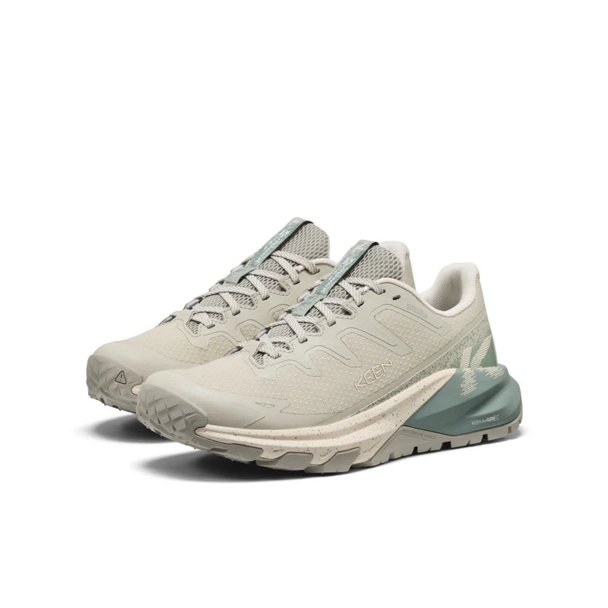 Women's Targhee Apex Waterproof Hiking Shoe  |  Abbey Stone/Birch - Image 2