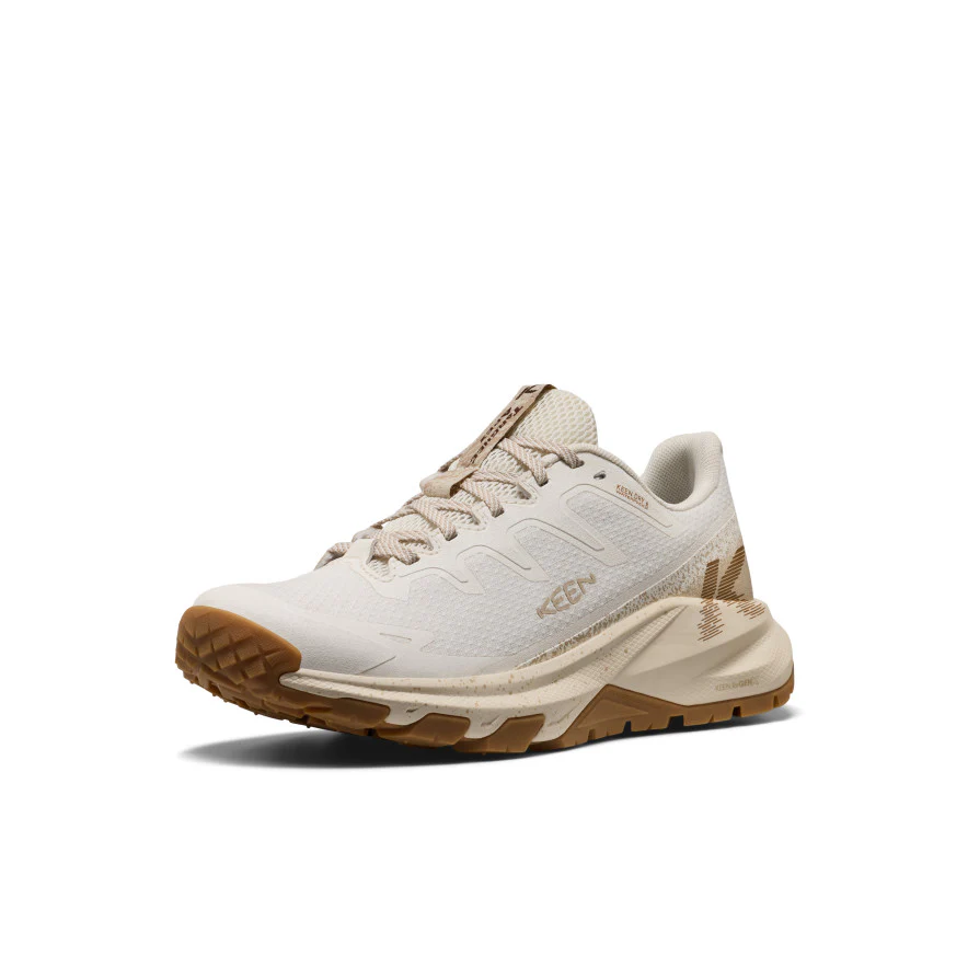 Women's Targhee Apex Waterproof Hiking Shoe  |  Safari/Birch - Image 3