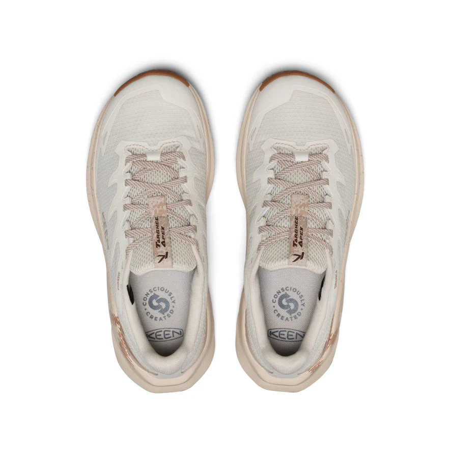 Women's Targhee Apex Waterproof Hiking Shoe  |  Safari/Birch - Image 4