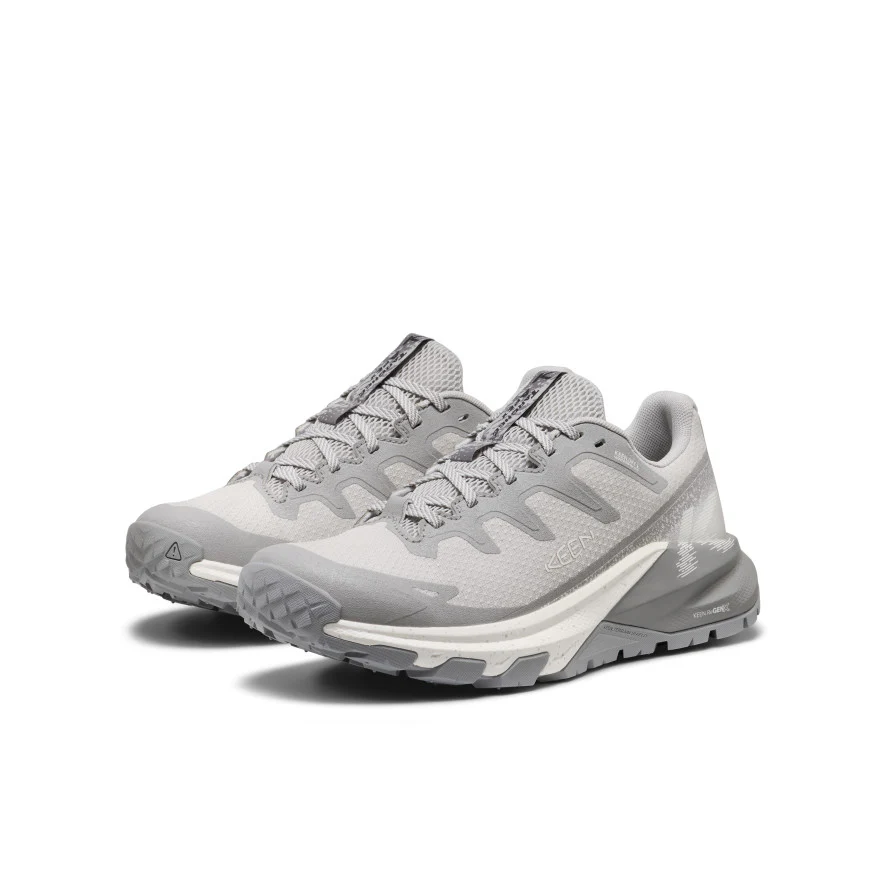 Women's Targhee Apex Waterproof Hiking Shoe  |  Vapor/Star White - Image 2