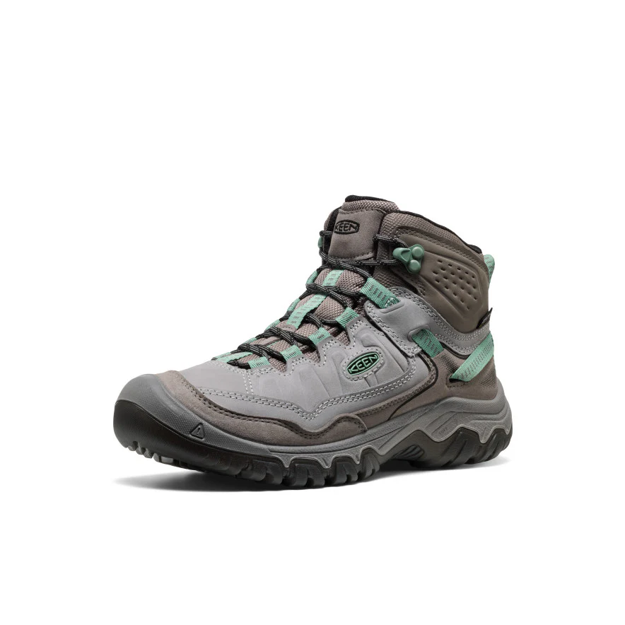 Women's Targhee IV Waterproof Hiking Boot  |  Alloy/Granite Green - Image 3