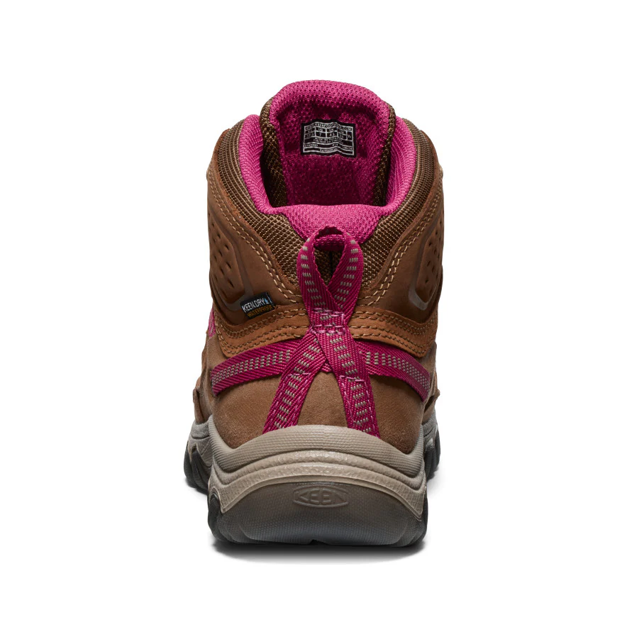Women's Targhee IV Waterproof Hiking Boot  |  Bison/Beaujolais - Image 5