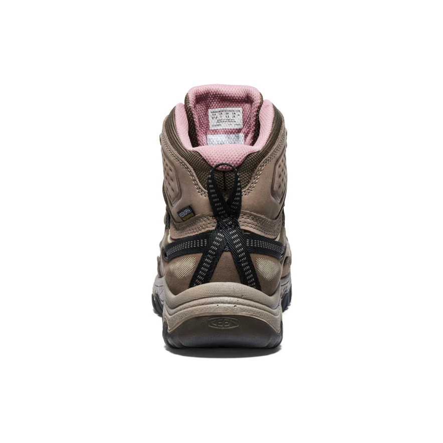 Women's Targhee IV Waterproof Hiking Boot  |  Brindle/Nostalgia Rose - Image 5