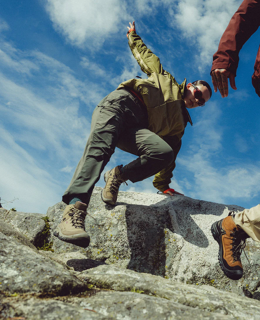 Women's Targhee IV Waterproof Hiking Boot  |  Brindle/Nostalgia Rose - Image 9