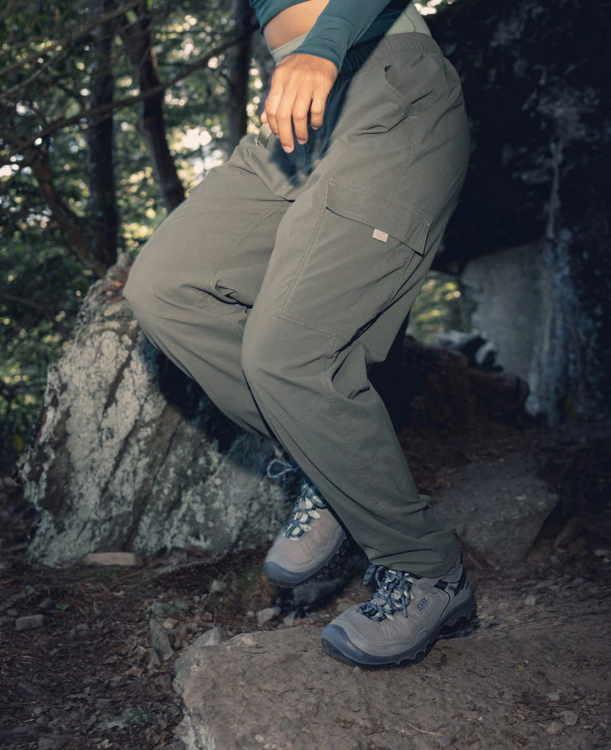 Women's Targhee IV Waterproof Hiking Boot  |  Steel Grey/Lily Pad - Image 9