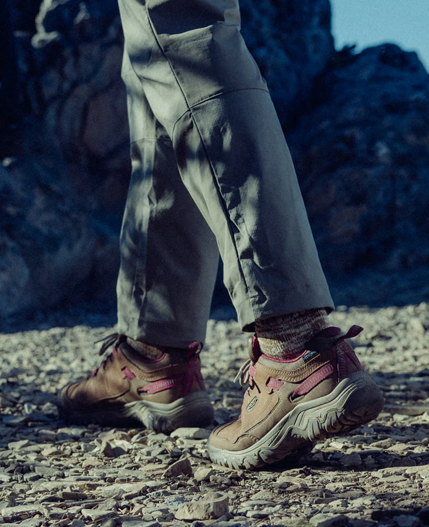 Women's Targhee IV Waterproof Hiking Shoe  |  Steel Grey/Lily Pad - Image 9