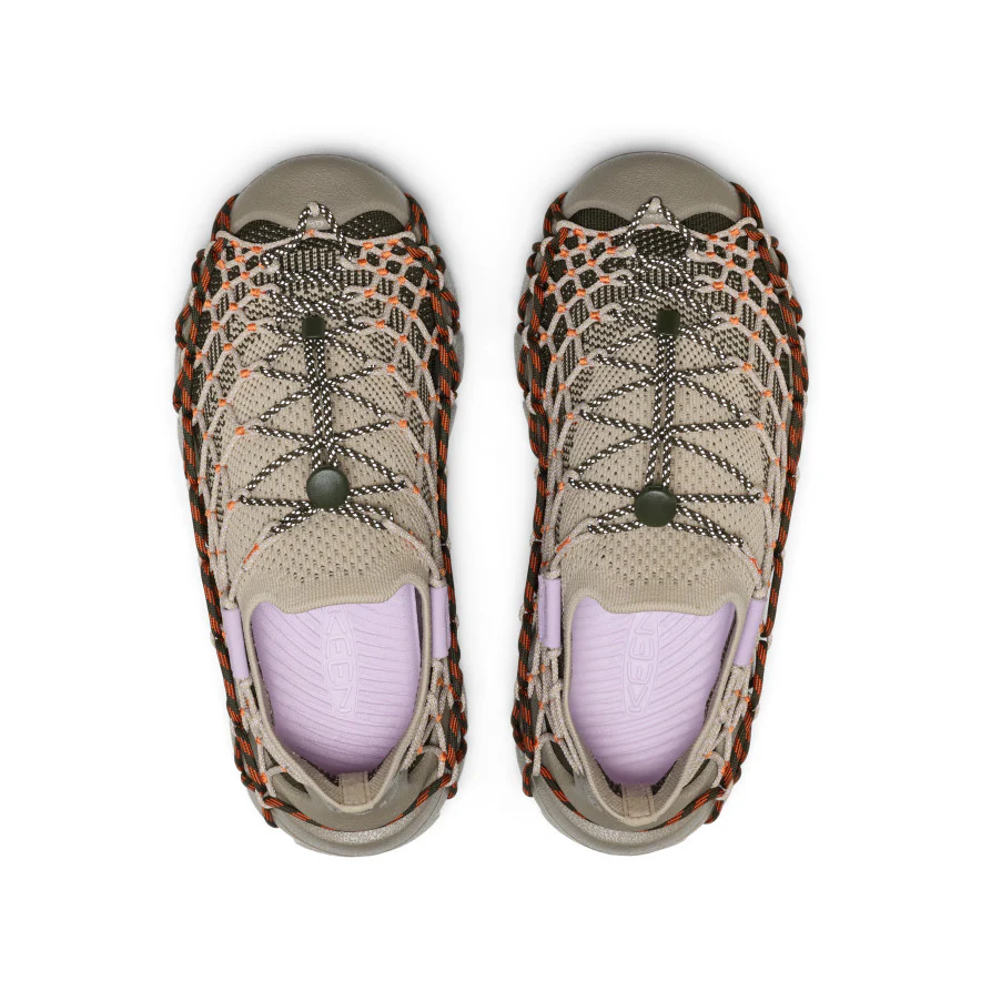 Women's UNEEK 360 Henrik Vibskov Sneaker  |  Brindle/Scarlet Ibis - Image 4