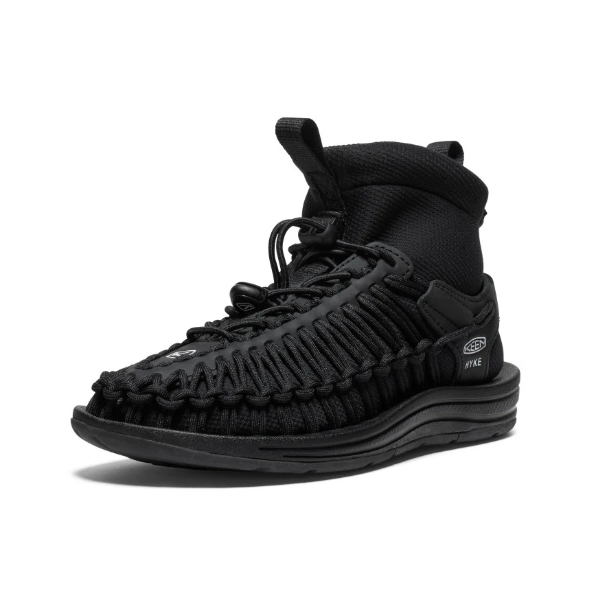 Women's UNEEK High Top x HYKE  |  HYKE Black - Image 3