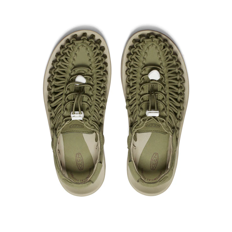 Women's UNEEK Sneaker  |  Martini Olive/Safari - Image 4