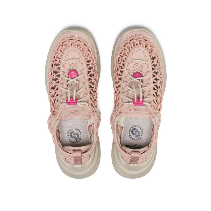 Women's UNEEK WK Sneaker  |  Cameo Rose/Pink Flambe - Image 4