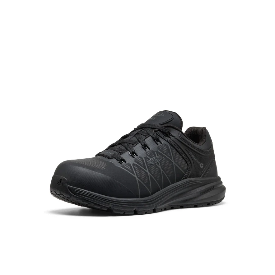 Women's Vista Energy XT Work Sneaker INT MET (Carbon Toe)  |  Black/Magnet - Image 3