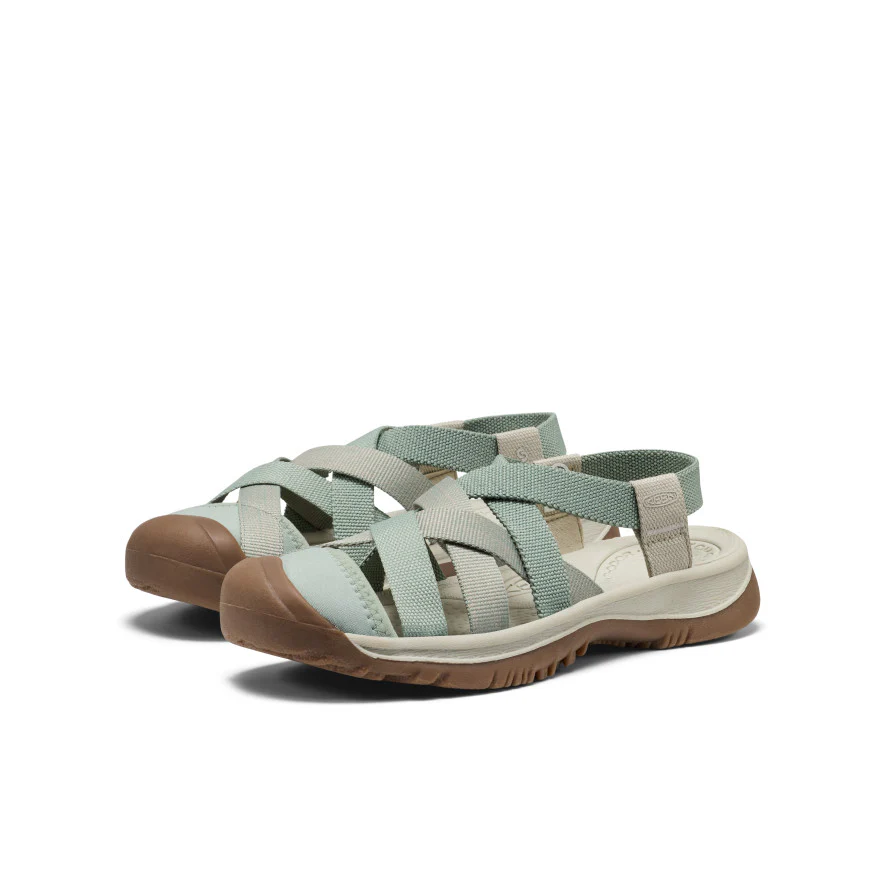 Women's Whisper Lattice Sandal  |  Lily Pad/Plaza Taupe - Image 2