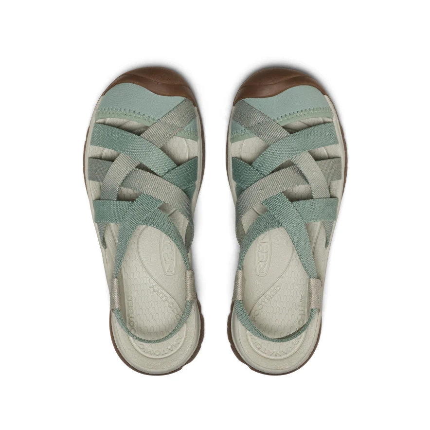 Women's Whisper Lattice Sandal  |  Lily Pad/Plaza Taupe - Image 4