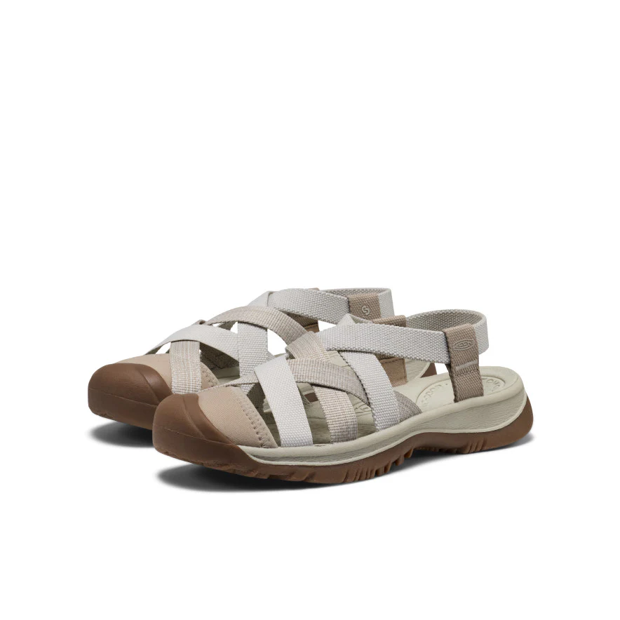 Women's Whisper Lattice Sandal  |  Plaza Taupe/Silver Birch - Image 2