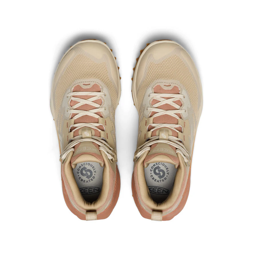 Women's Zionic NXT Waterproof Hiking Boot  |  Safari/Cork - Image 4