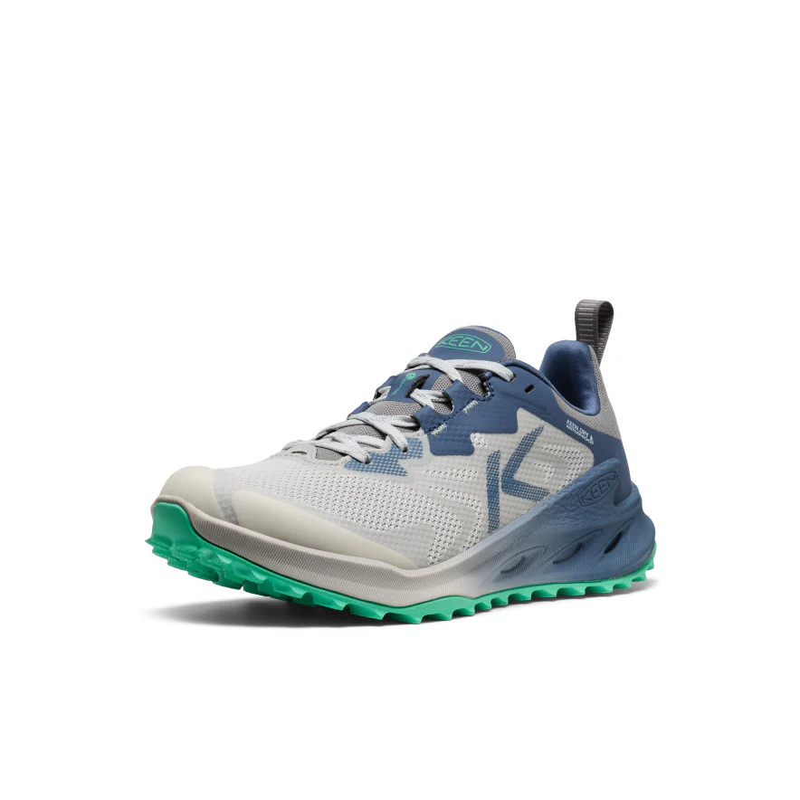 Women's Zionic NXT Waterproof Hiking Shoe  |  Vapor/Ballad Blue - Image 3